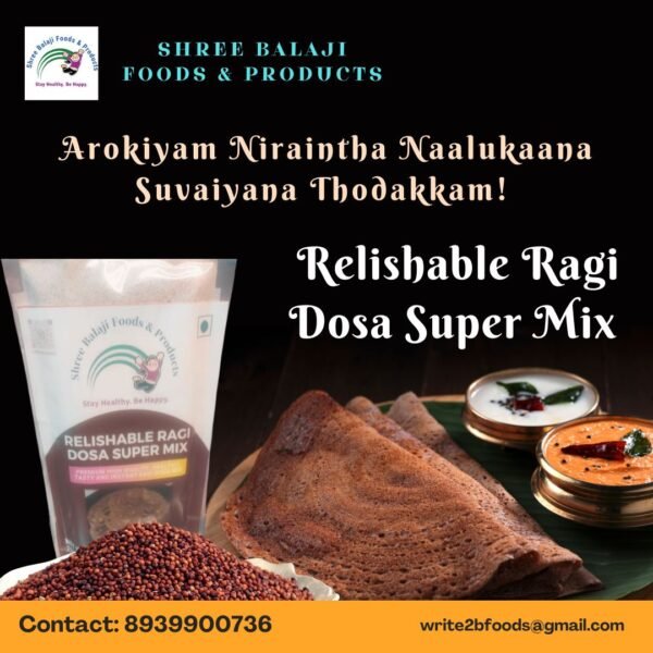 Relishable Ragi Dosa Super Mix