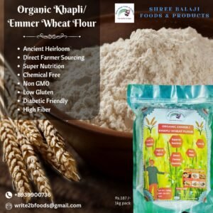 Organic Khapli/Emmer Wheat Flour