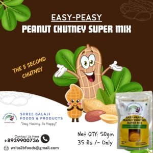 Easy-Peasy Peanut Chutney Mix