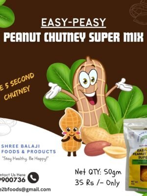 Easy-Peasy Peanut Chutney Mix