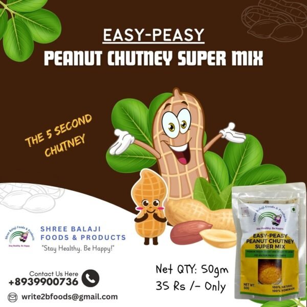 Easy-Peasy Peanut Chutney Mix